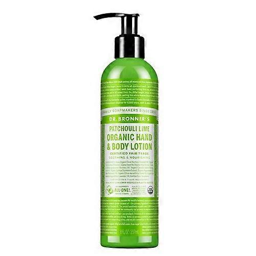 Organic Hand And Body Lotion Patchouli Lime, 237 Ml by Dr.Bronner's