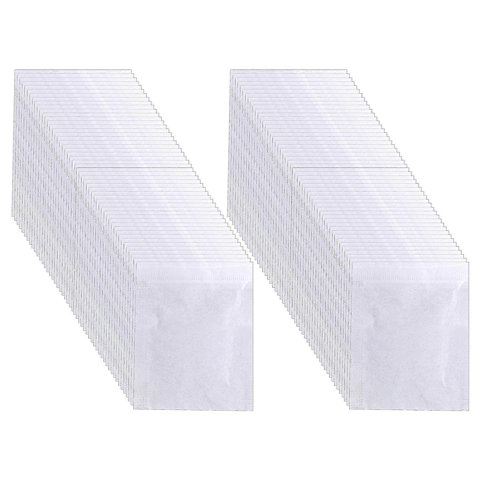 100pcs empty teabags string heat seal filter paper herb loose tea bag