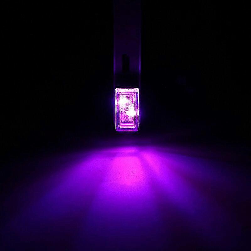 Car LED Atmosphere Lights Car-styling Decorative Lamp with USB Sockets Emergency Lighting 4 Colors For Car Cigarette Lighter PC Motor Vehicle Lighting