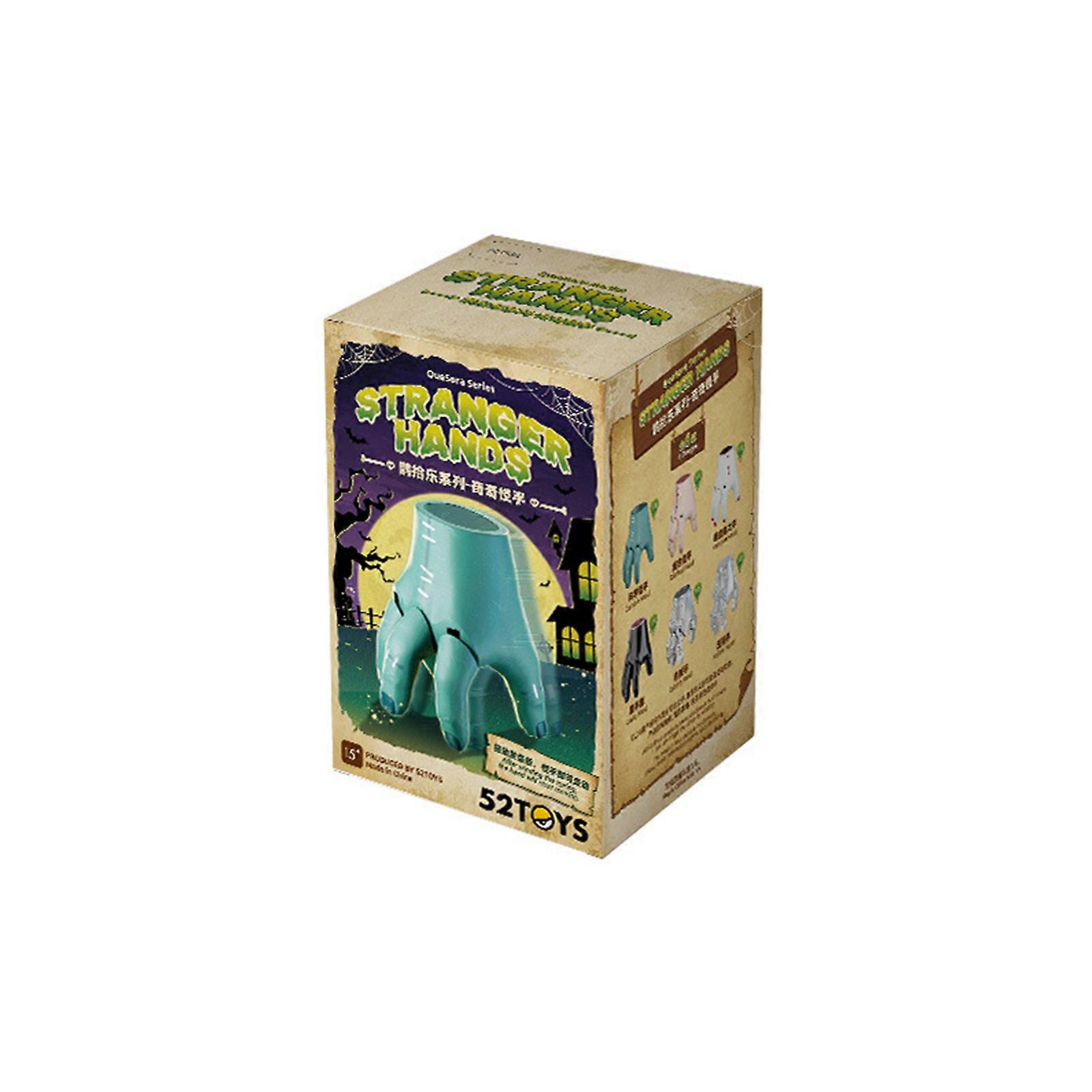 Random Halloween Moveable Clockwork Stranger Hands Blind Box Action Figure Toy,Promotion