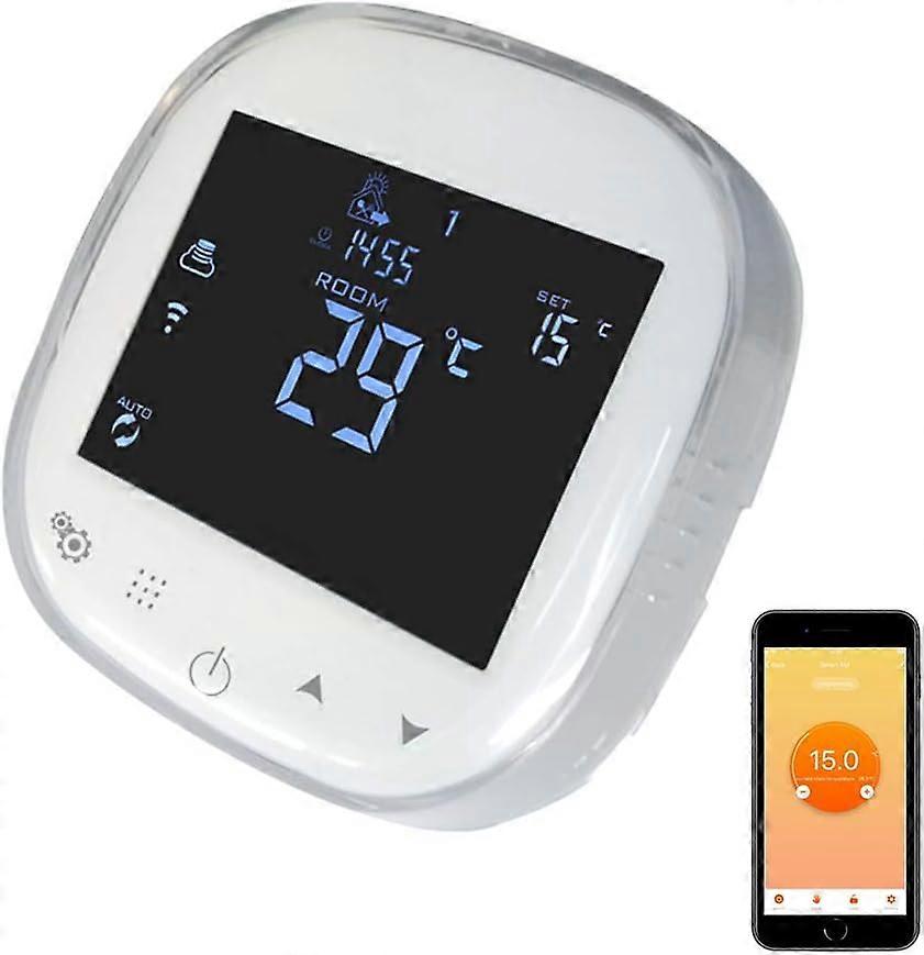 Programmable heating digital WiFi thermostat compatible with Alexa, Android, iOS KPS Comforline CronoSmart