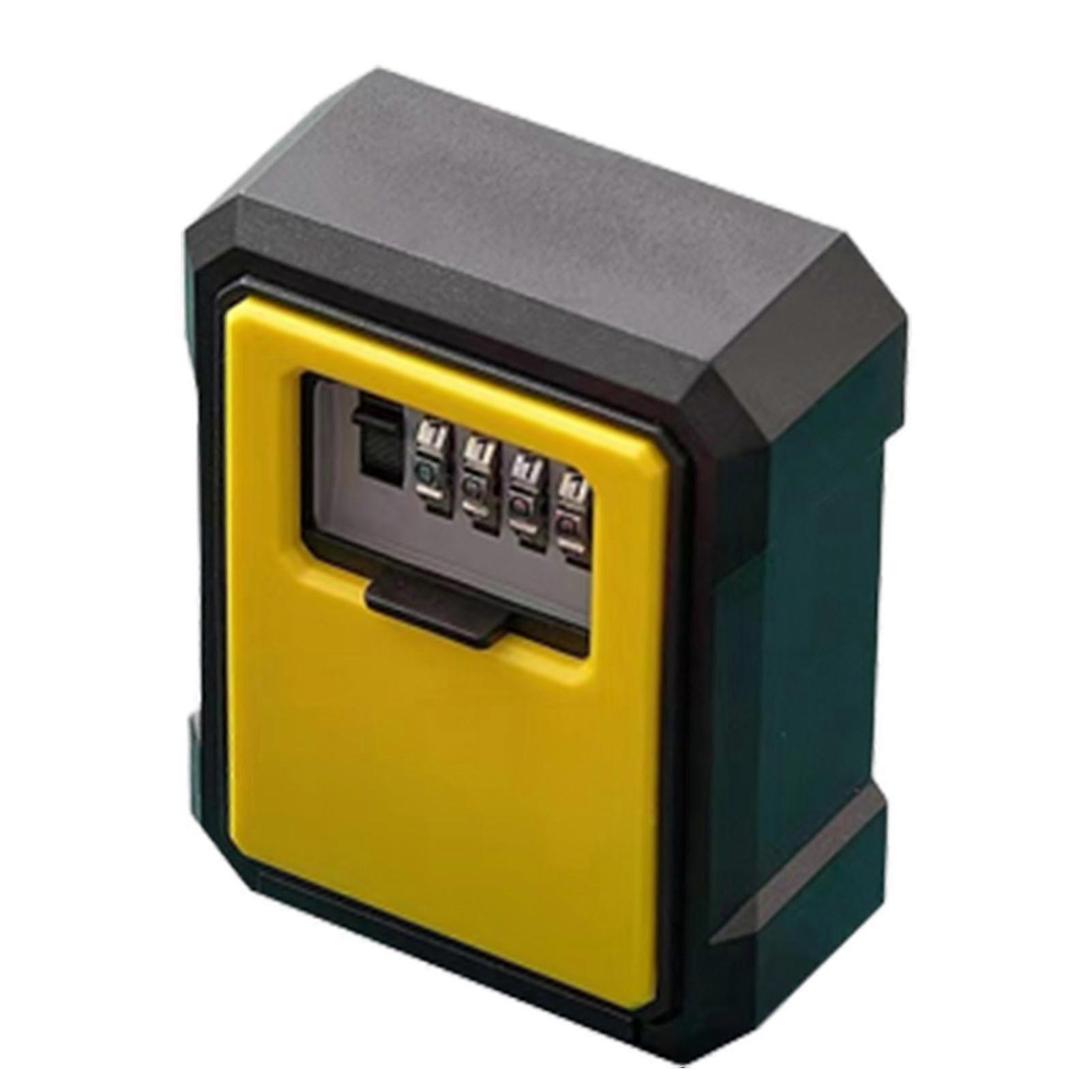 Temporary Combination Lock 4-digit Password Lightweight Plastic Design For Renovation Company Bb