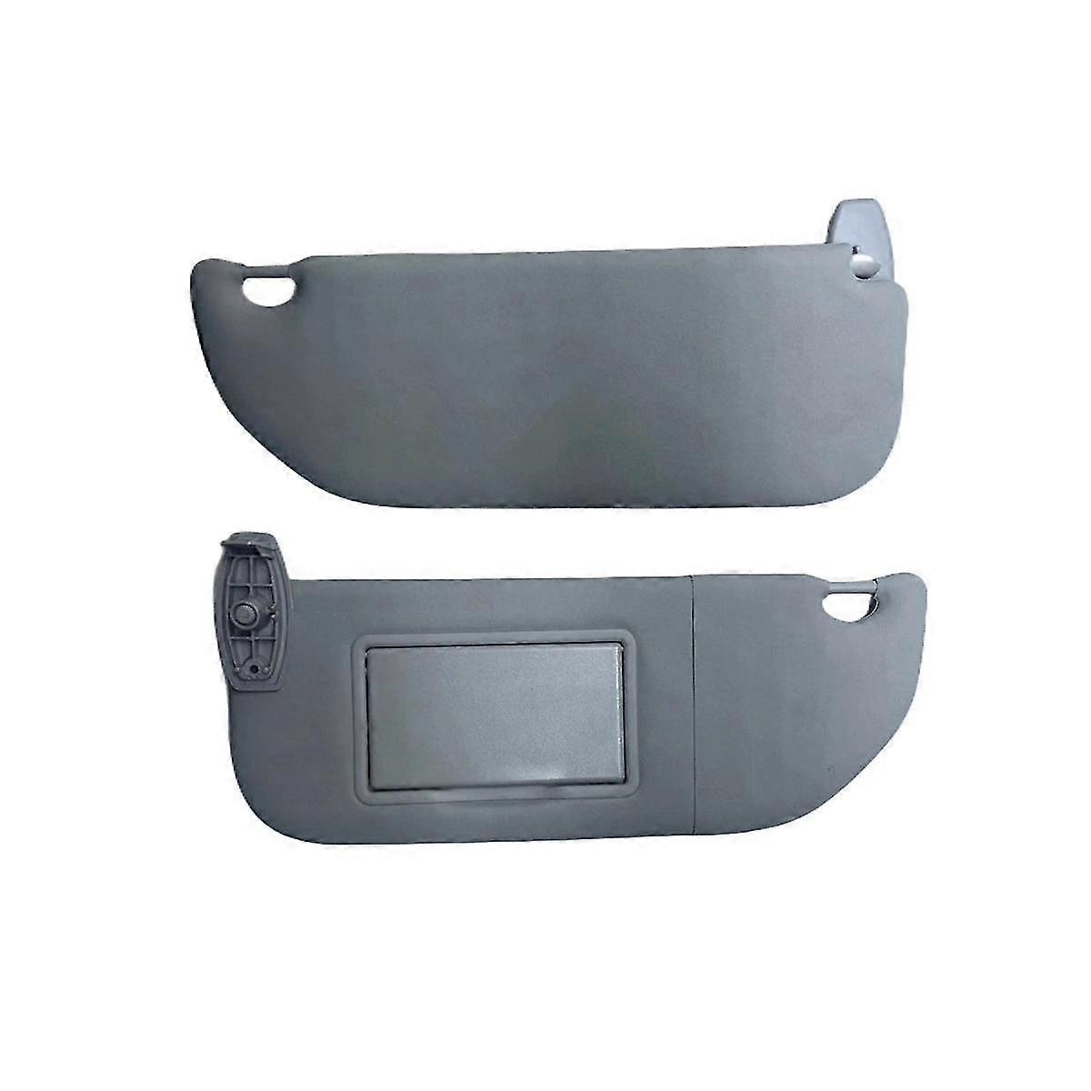 8143JF Car Left & Right Side Visor with Mirror Windshield Visor for C4