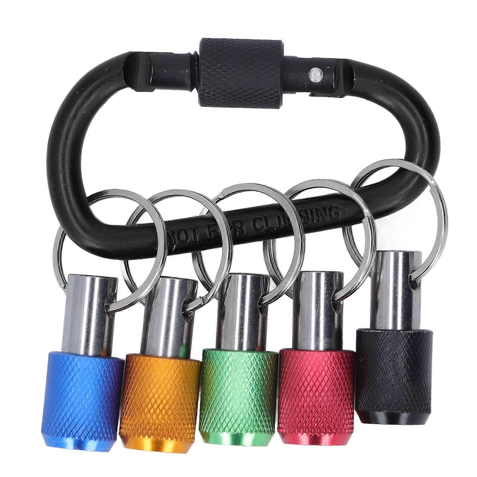 1/4in Hex Shank Bit ?Holder Screwdriver Fast Change Extension Bar with 5 Color Sockets