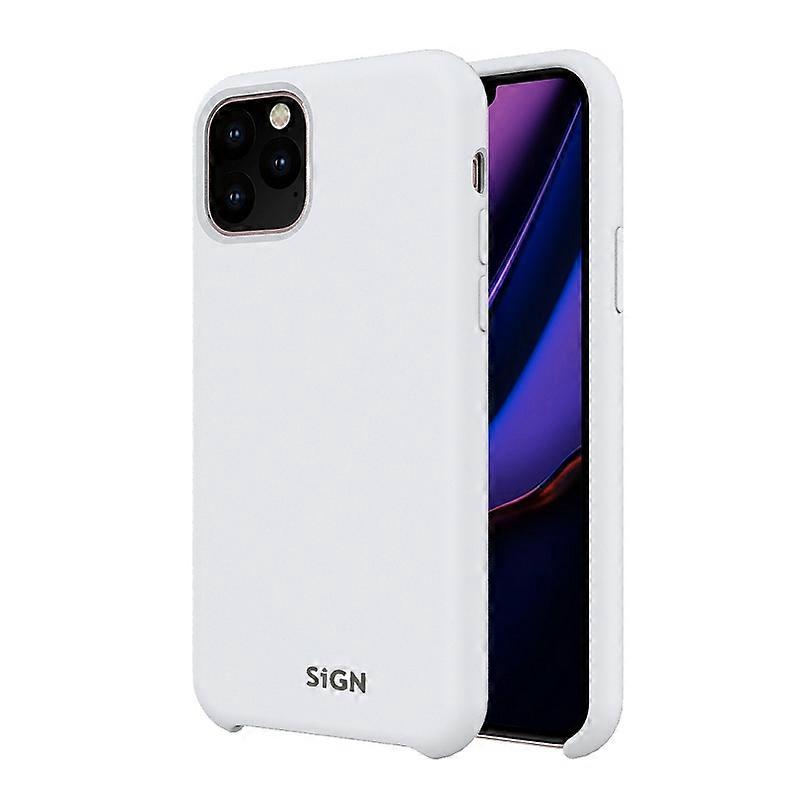 Liquid Silicone Case for iPhone 11 Pro Max - White