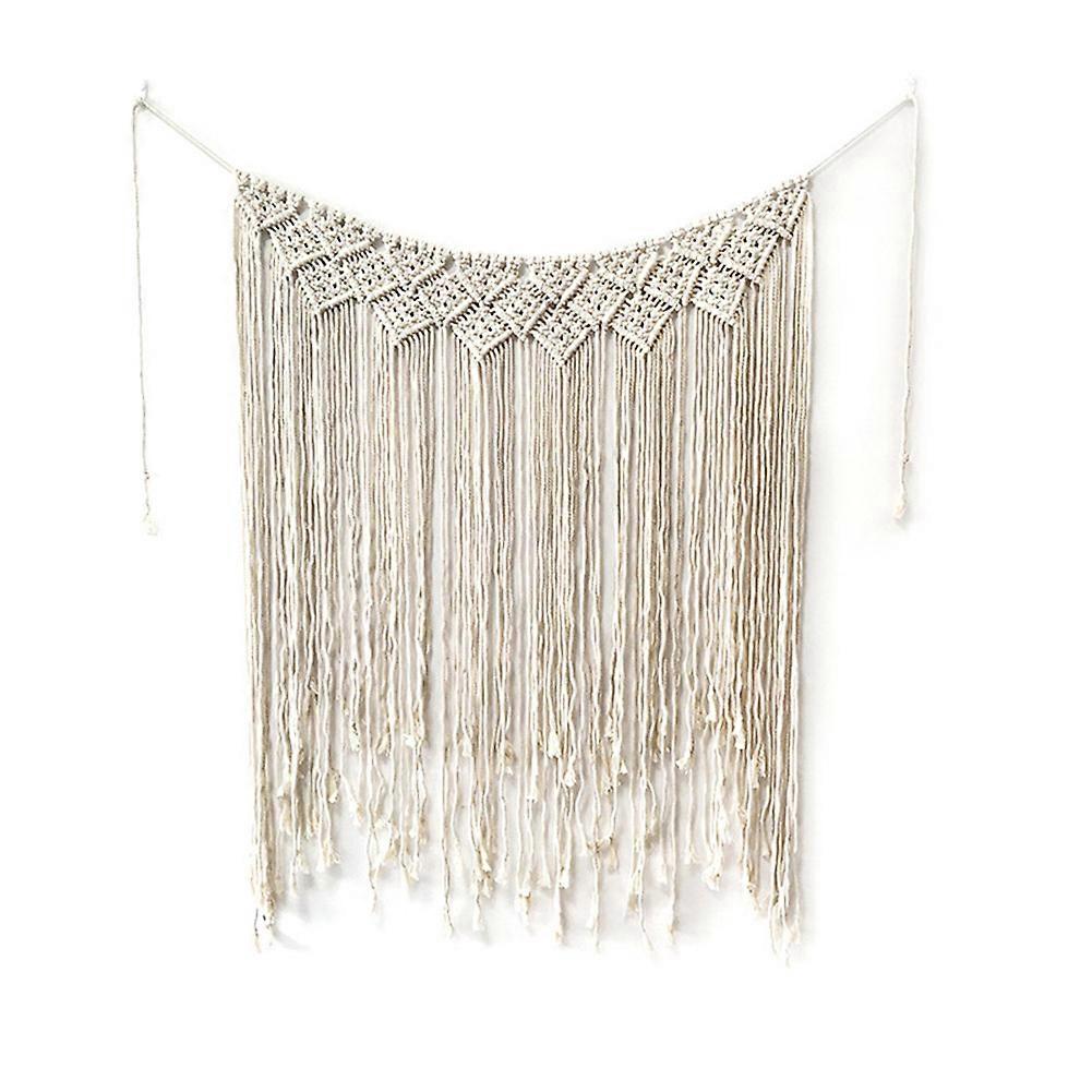 Macrame Wall Hanging Cotton Handmade Woven Wall Tapestry Large Boho Wedding Backdrop Decor