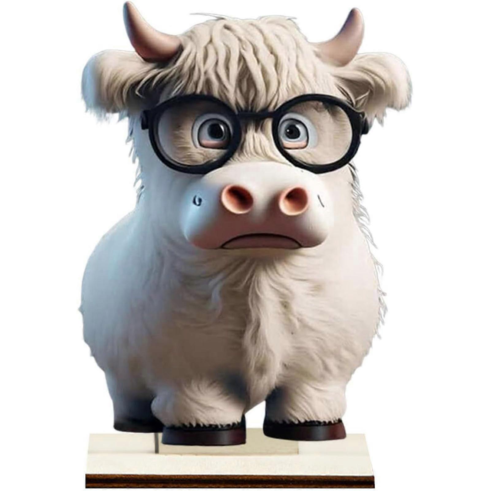 High Lands Cow Crafts Fashionable Innovative Small Decoration for Home