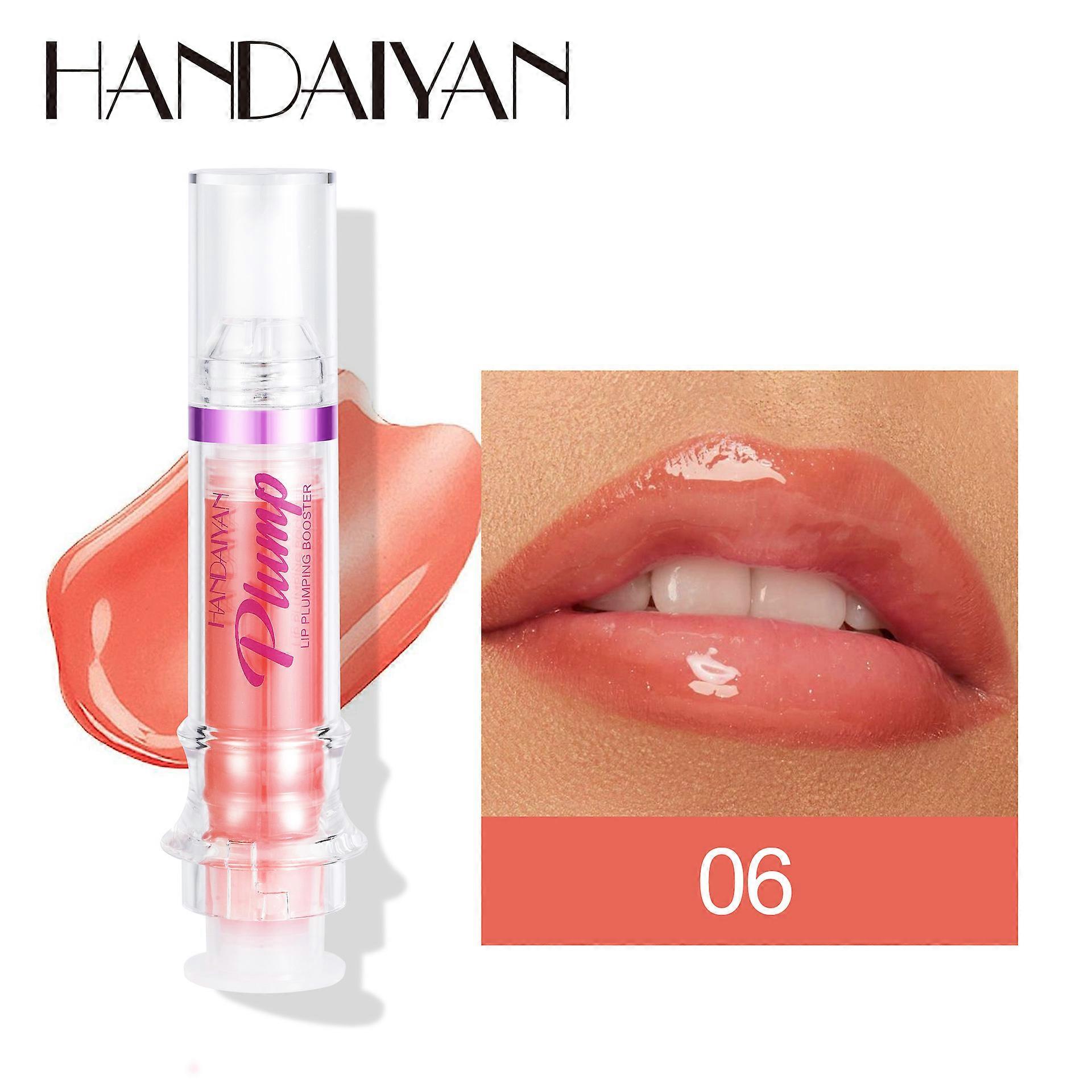 Needle Plumped Lip Gloss Long Lasting Moisturizing Lip Gloss for Women Girls