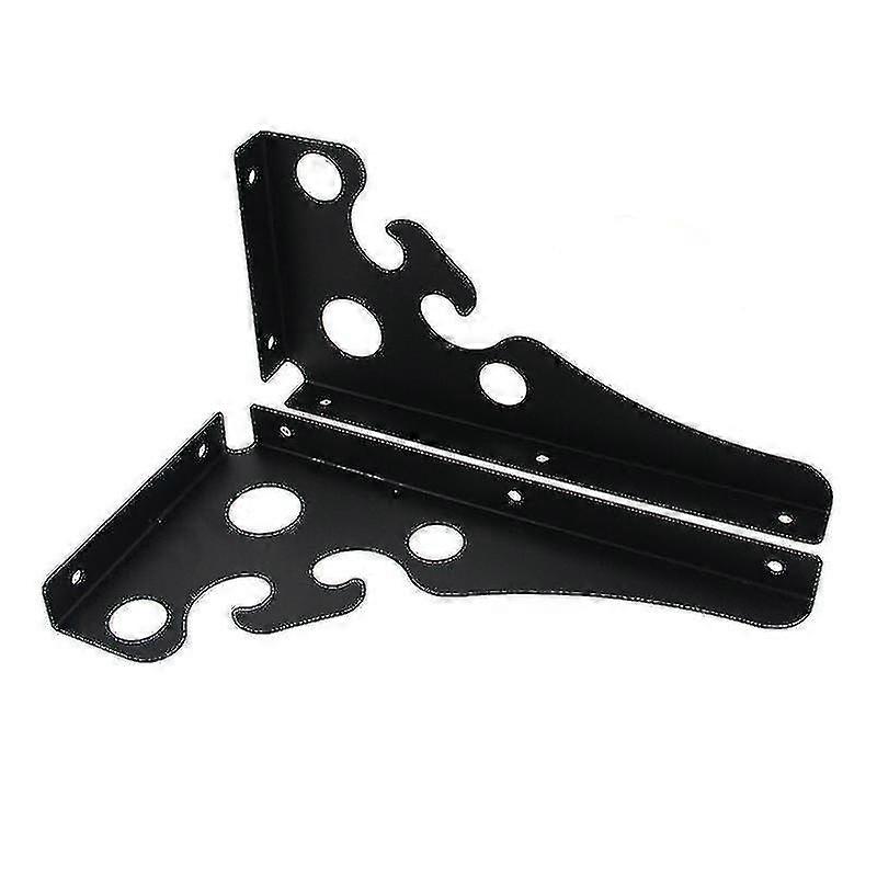 Shelf Brackets, Triangle Shelving Brackets Wall Mounted Duty Metal Shelf Supporters Floating Shelf Brackets , For Place Books Vases Keys To(2pcs