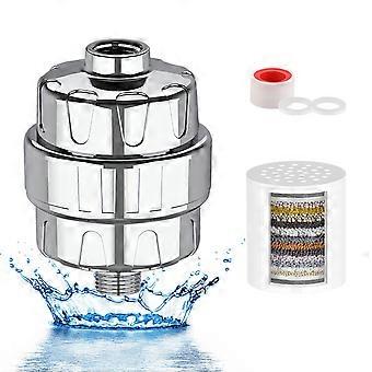 20 Stage Shower Water Filter For Hard Water | Removes Chlorine & Fluoride | RSSF001