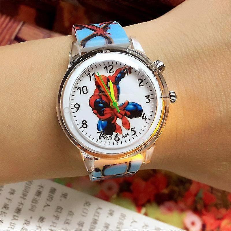 Kids Watch Luminous Led Flashing Silic Belt Boys Watches