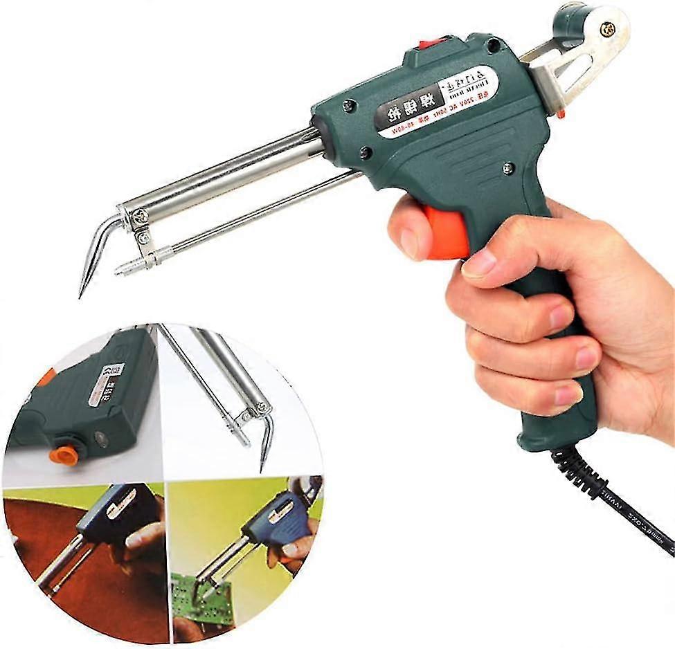 220V 60W External Thermal Manual Welding Automatic Feed Soldering Iron Electric Temperature Tool XinHang