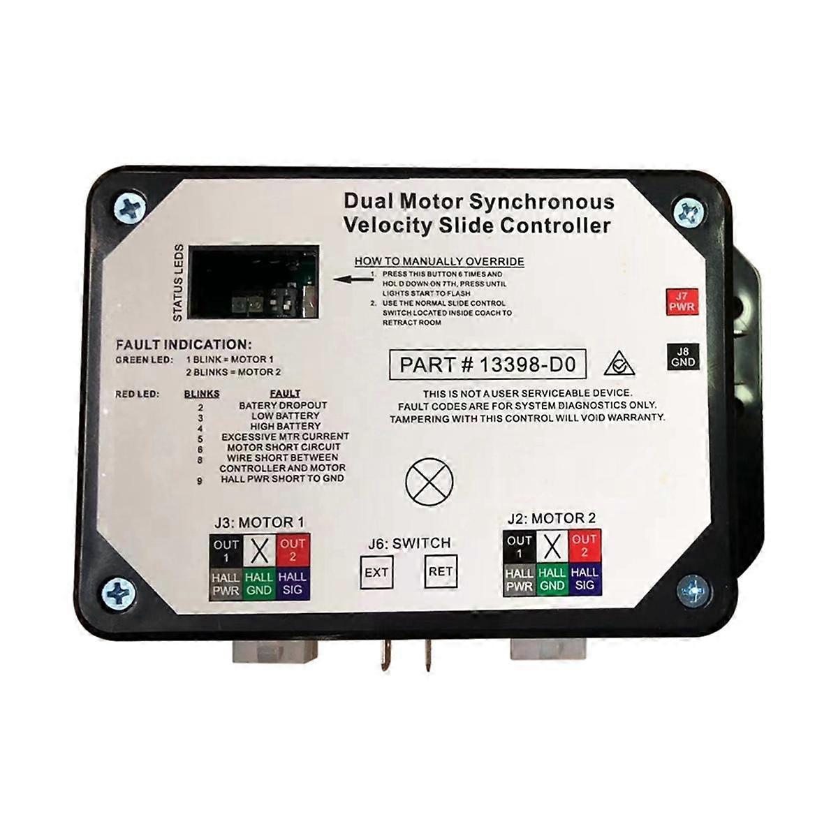 13398-DO وحدة تحكم منزلقة مزدوجة متزامنة السرعة لوحدة التحكم V-Sync II منزلقة داخل الجدار على RV 211852