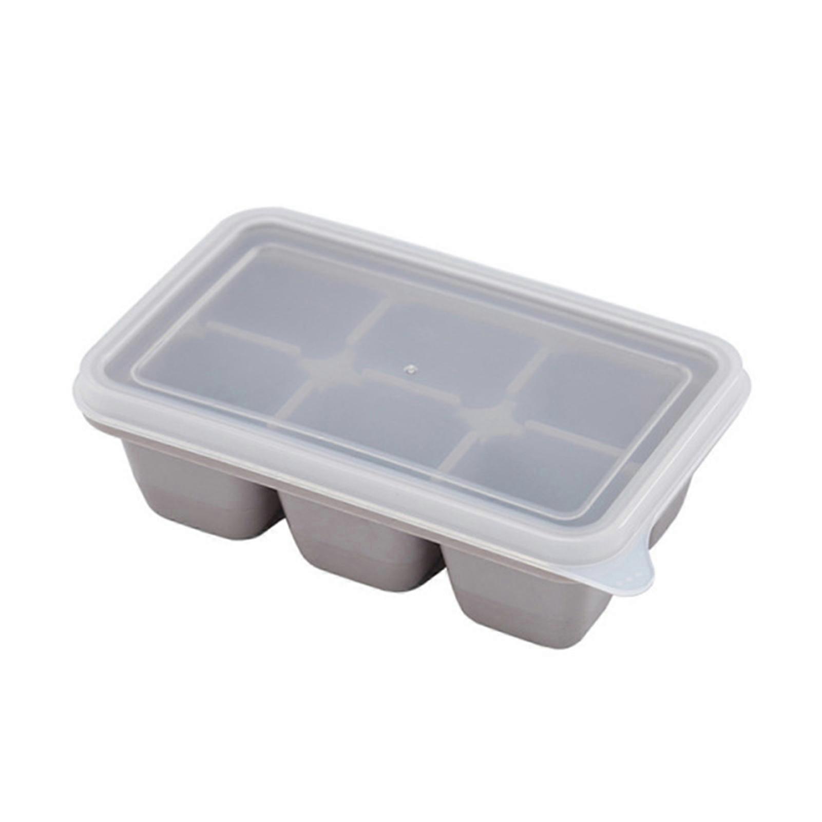 1/2/3/4pcs Silicone Ice Square Maker Large 3D Big Square Ice Shape Cube Mold Tray for Whiskey Cocktail Bar KitchenTools