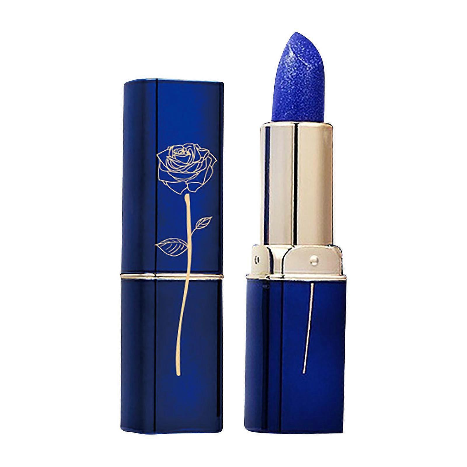 LESSXCOCO Blue Enchantress Lipstick Color-changing Lipstick Moisturizing And Non-stick Cup And Non-fading