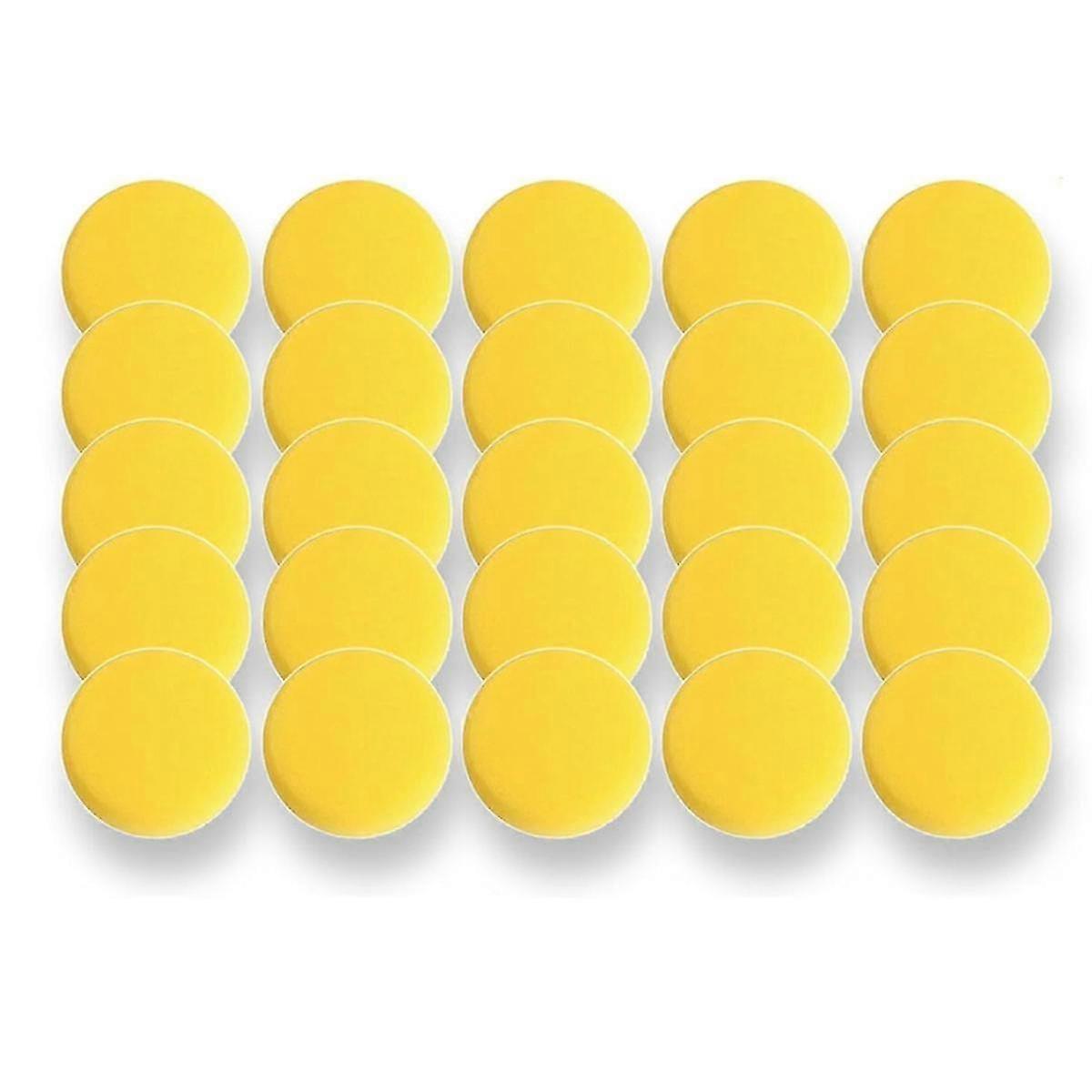 25Pcs Clay Sponge 3Inch, Painting Sponges, Pottery Sponges for Clay, Round Sponge, Clay Sponges for Pottery