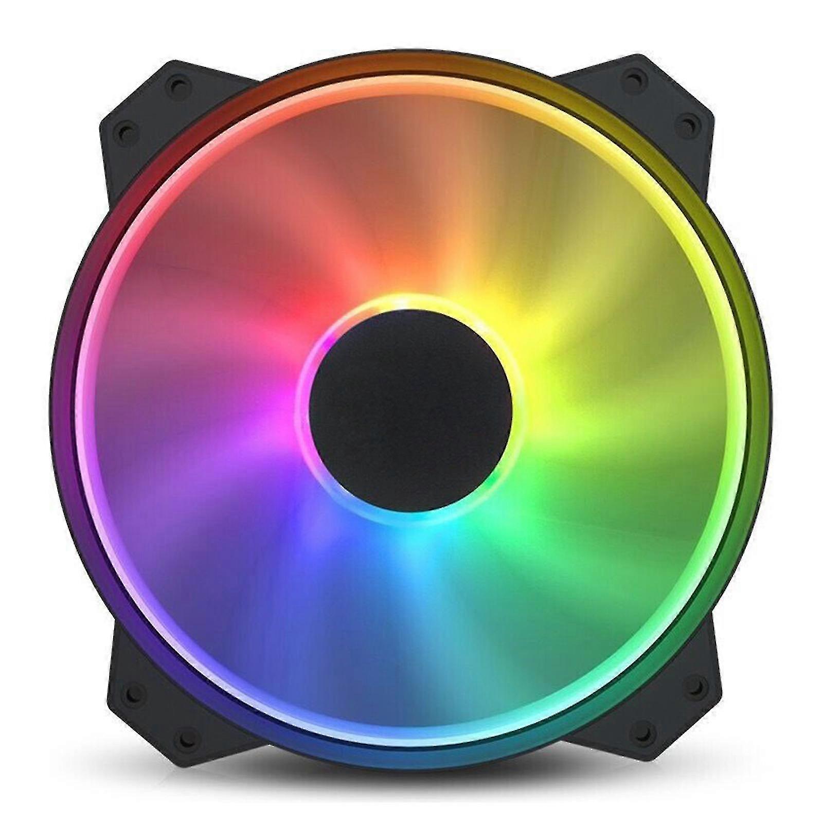 Mf200r Argb 5V 3pin 20cm Symphony Computer Desktop Lüfter mit RGB LED Licht Silent Chassis Fan