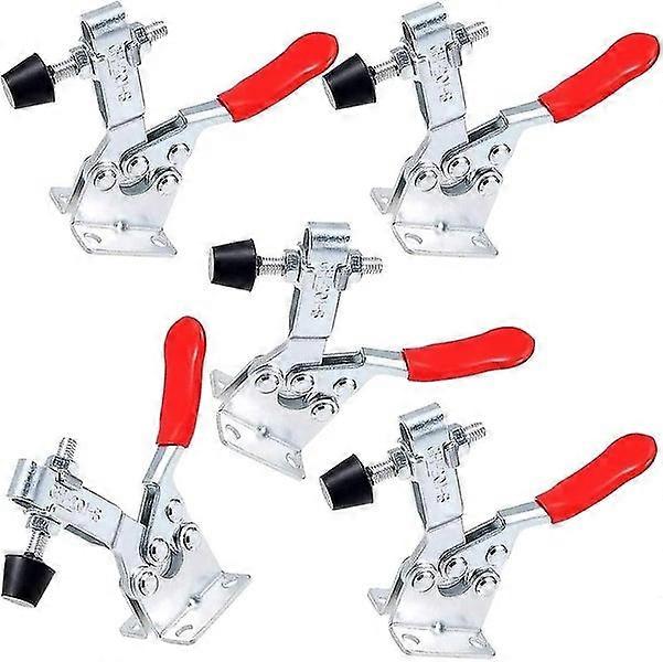 5pcs Toggle Clamp Device - Hand Tool with Non-Slip, Quick Release, and Sturdy Design