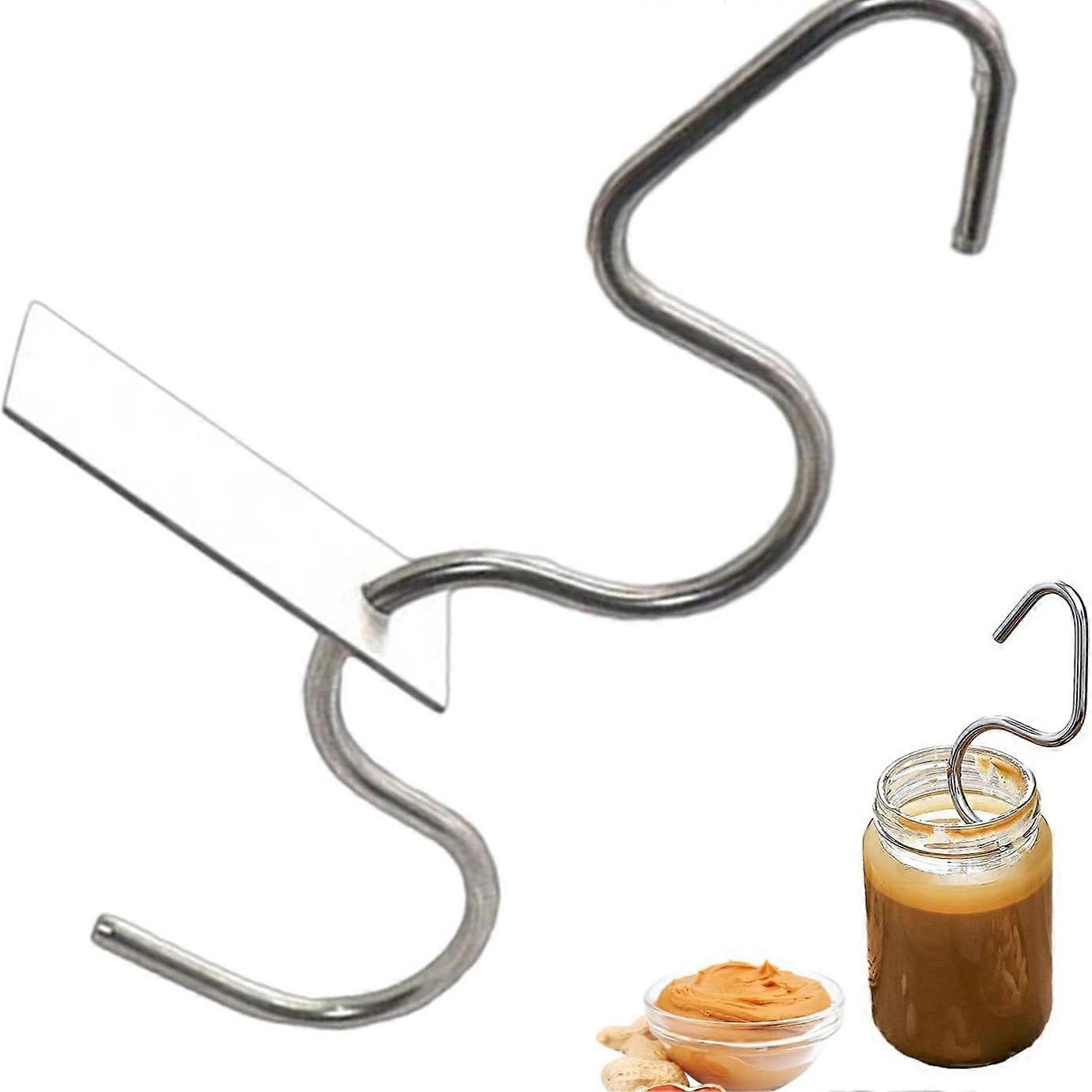 Stainless Steel Nut Butter Mixer Tool | Reusable Butter Maker Spreader Kitchen Gadgets for Mixing Peanut Various Butter