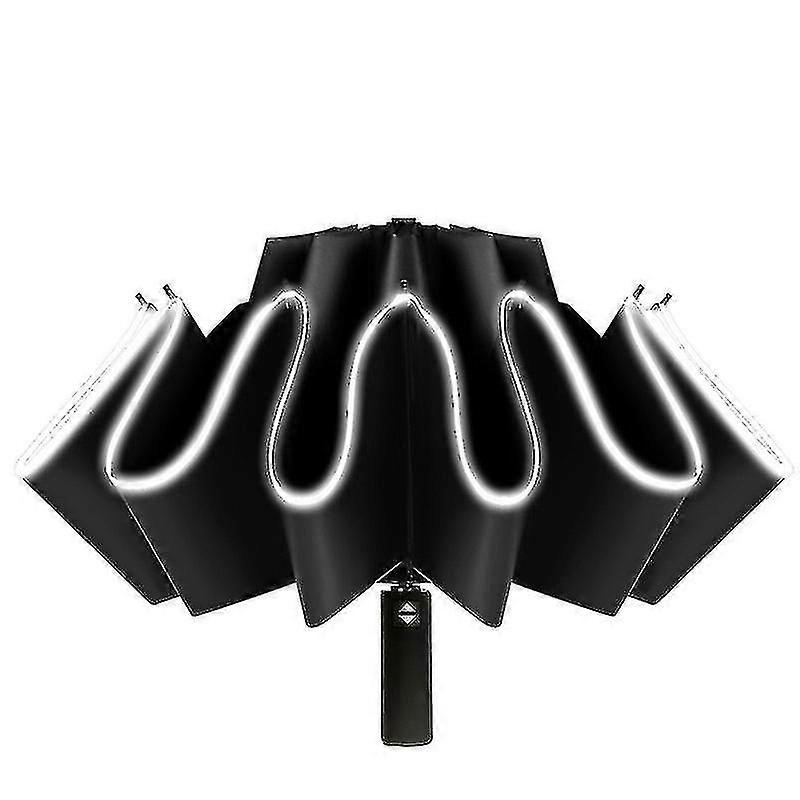Umbrella, Fully Automatic Aluminum Alloy Reflective Side Umbrella