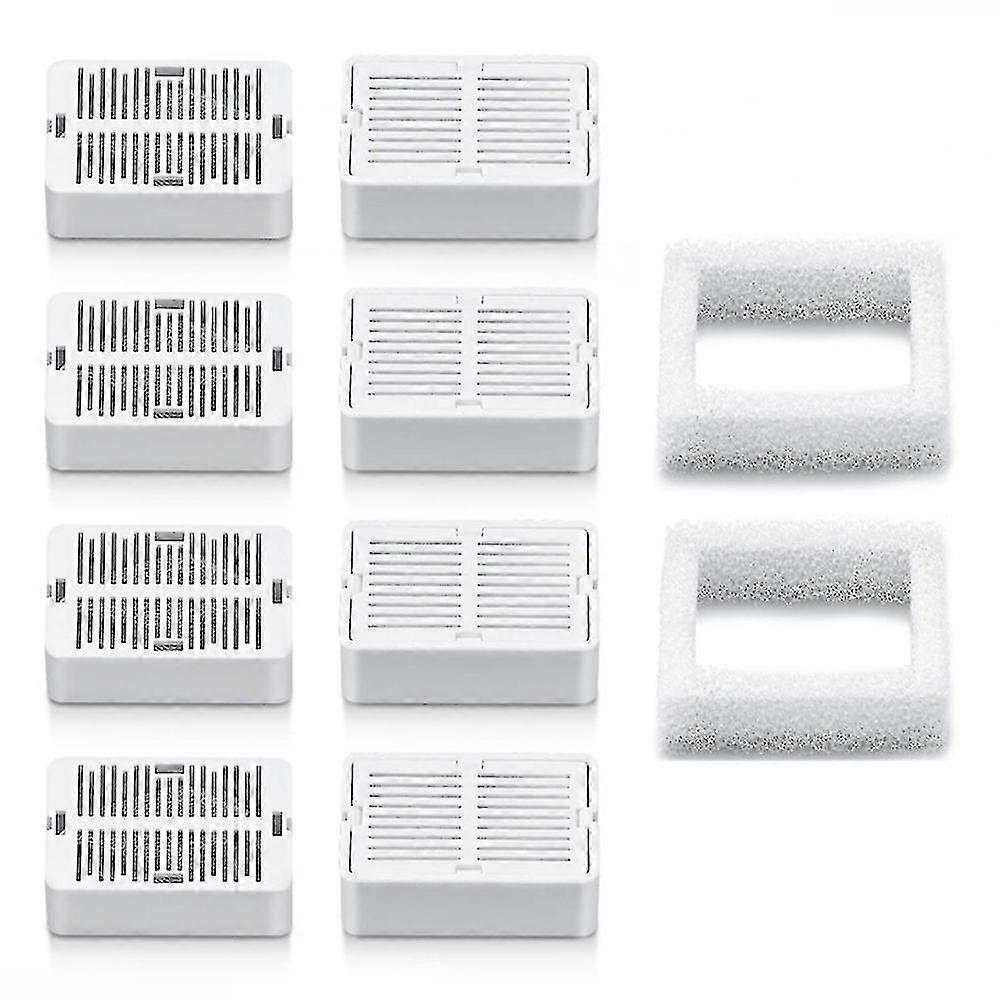 10pcs Cat Water Fountain Replacement Filters,compatible With Ceramic Pet Drinking