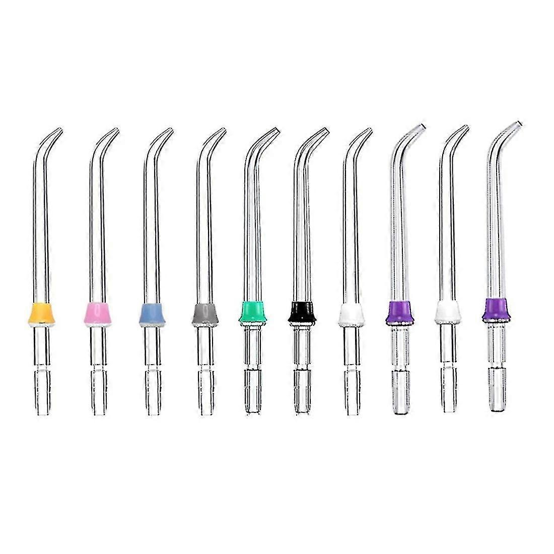 10pcs استبدال الكلاسيكية نصائح نفاثة متوافقة مع الخيط المياه وغيرها من العلامات التجارية الري عن طريق الفم