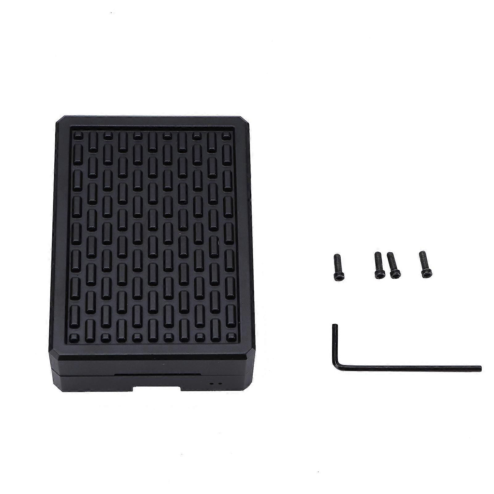 Custodia per Raspberry Pi 4 Dissipazione del calore in lega di alluminio Proteggi le parti del microcomputer Shell