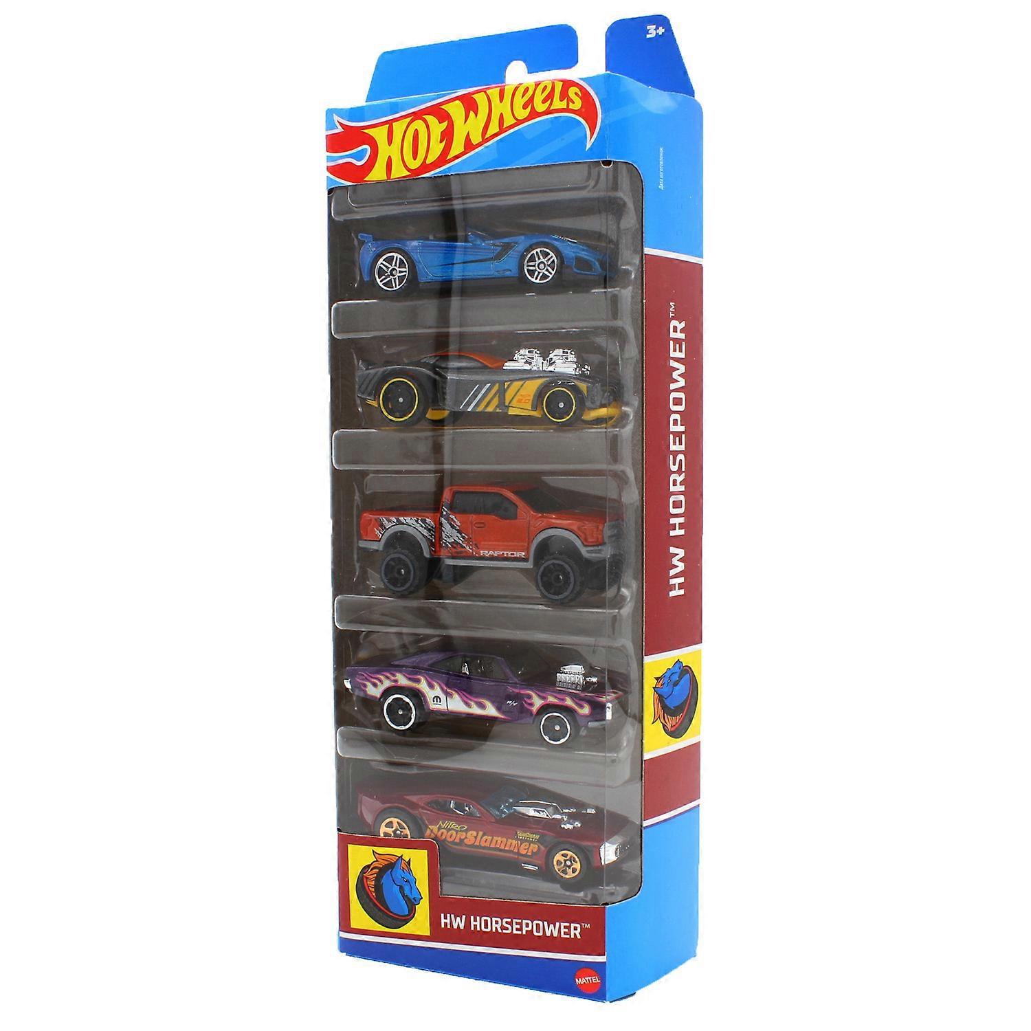 Hot Wheels 5 Pack, HW Horsepower