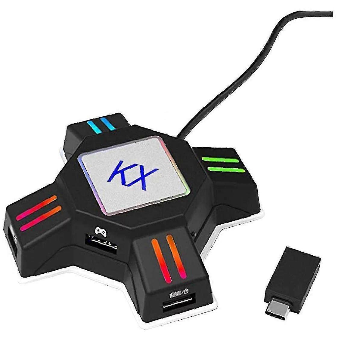 EVAGO Keyboard Mouse Adapter Gamepad Controller Converter Kx Converter Switch Accessories