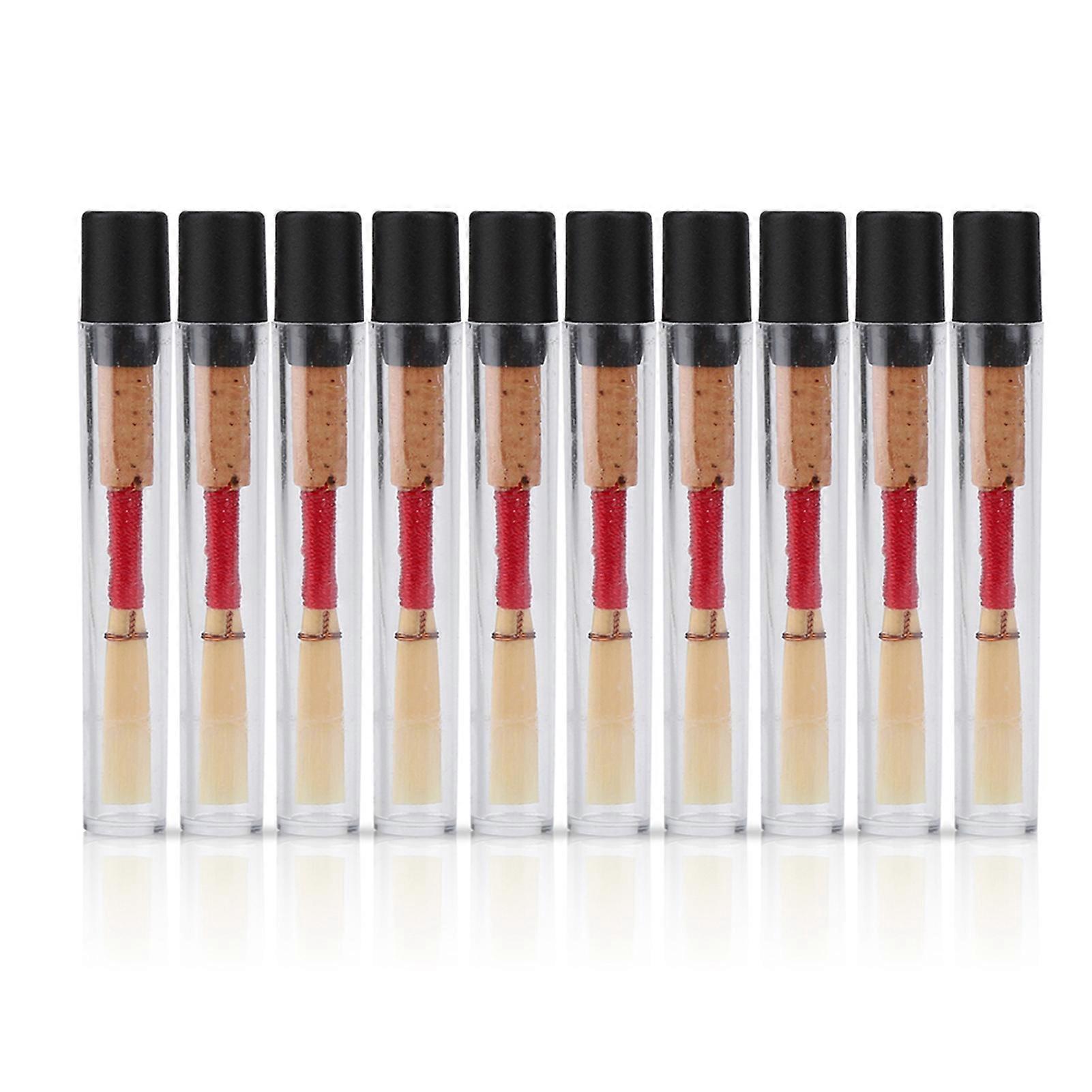 10pcs Medium Strength Soft Handmade Oboe Reeds Instrument Replacement Accessory