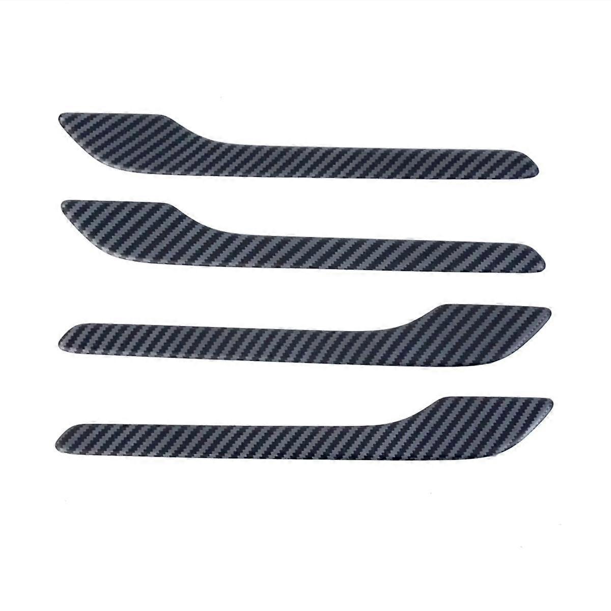 Car Exterior Door Handle Cover Trim for 2024 Accessories ABS Carbon Fiber