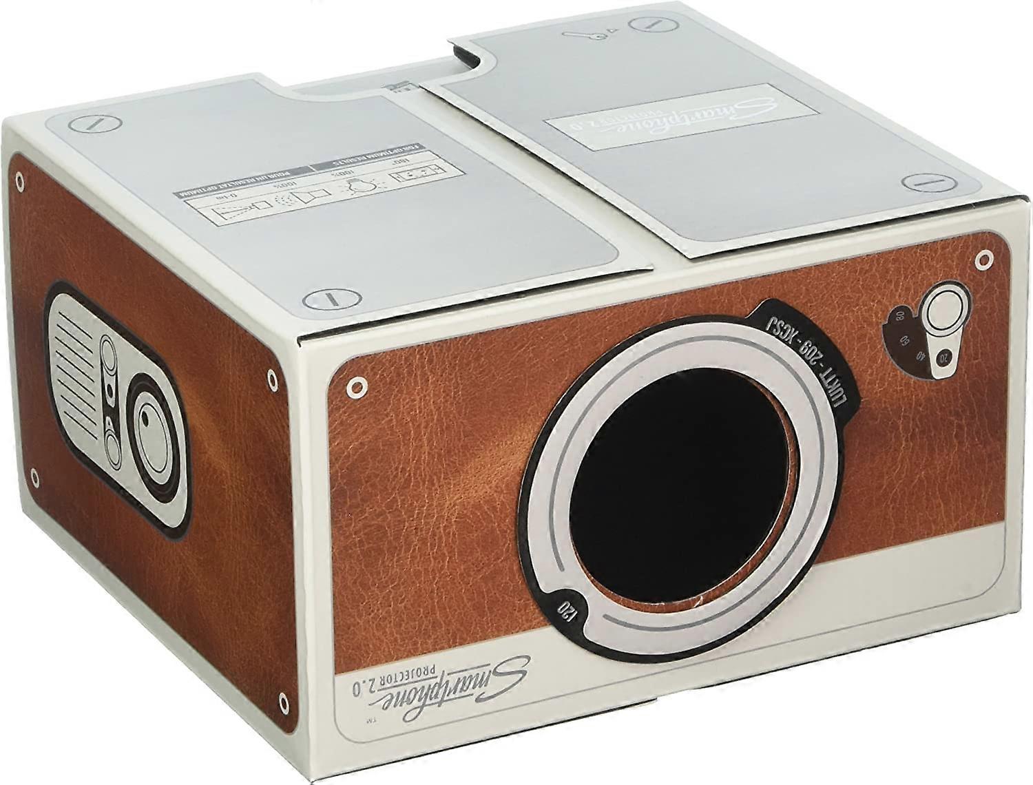 Fashion Smartphone Projector, Create A Small Party Home Theater Portable DIY Mini Video Projector