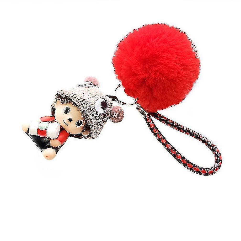 Hmwy-p Keychain Key Ring P H Ball Pendentif Car Key Chain Bag Pendentif