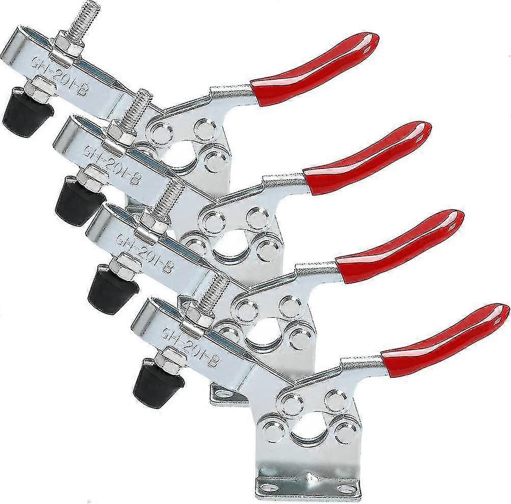 4pcs Toggle Clamp, Toggle Clamp, Hand Tool, Holding Capacity About 90kg