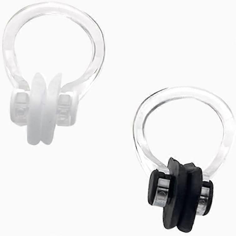 Silicone Nose Clip, 2 Pieces Swimming Nose Clip, Swimming Nose Clips, for Beginners or Professionals
