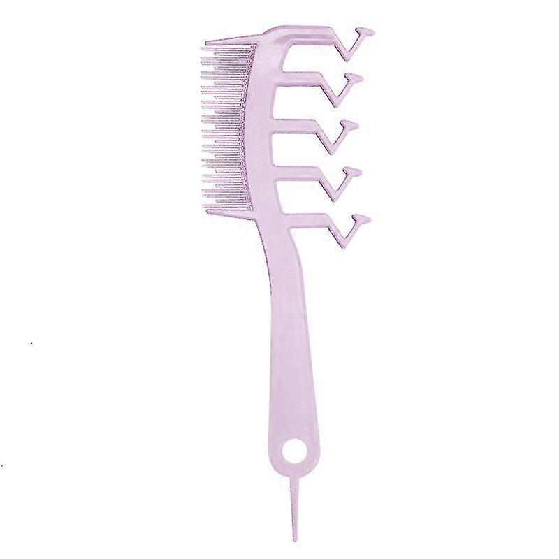 Z-shaped Comb Distribution Seam Comb Hair Volume Artifact Comb Hair Root Fluffy Wide Tooth Hair Detangling