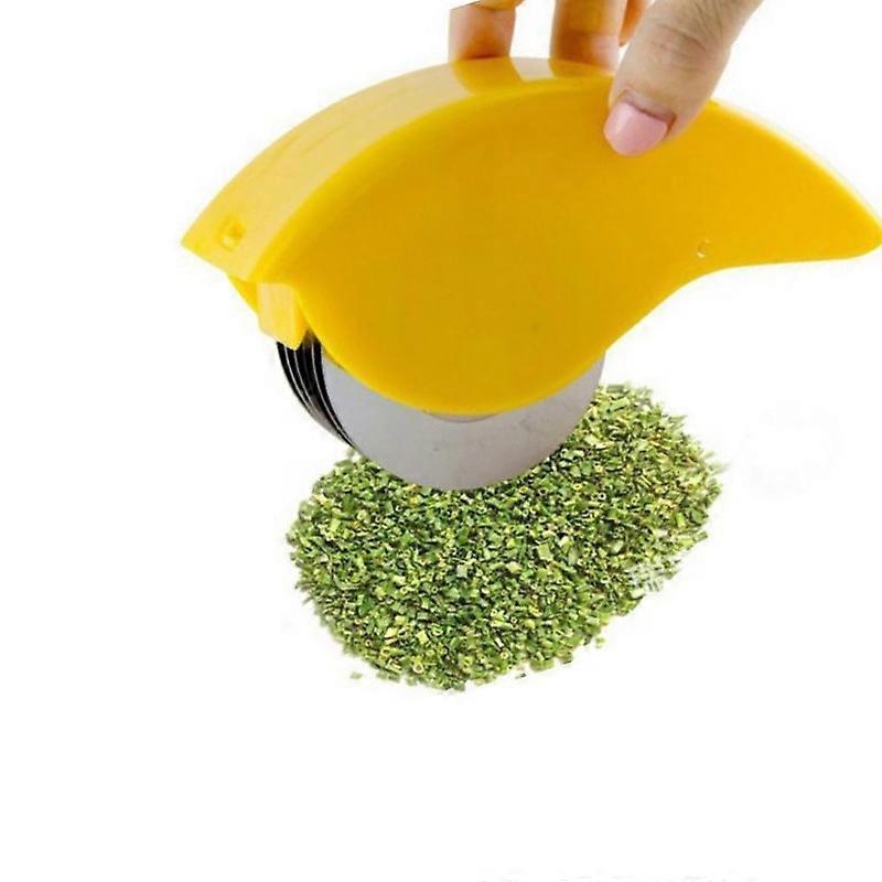 Green 1pcs Stainless Steel Rustproof Rotary Slicer Chopper Vegetable Kitchen Tool