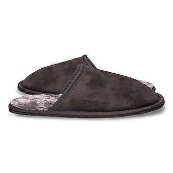 A2Z Mens Mule Slipper Memory Foam Quilted Puffa Fleece Lined Slip-On House Shoes