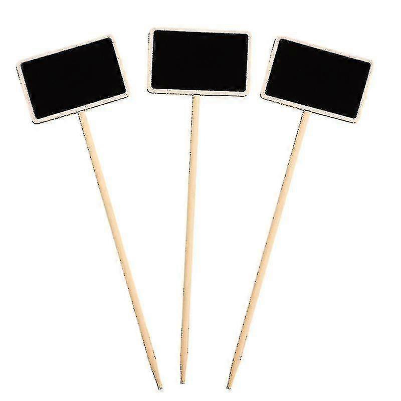 10pcs Mini Wooden Blackboard - New, Portable, Versatile