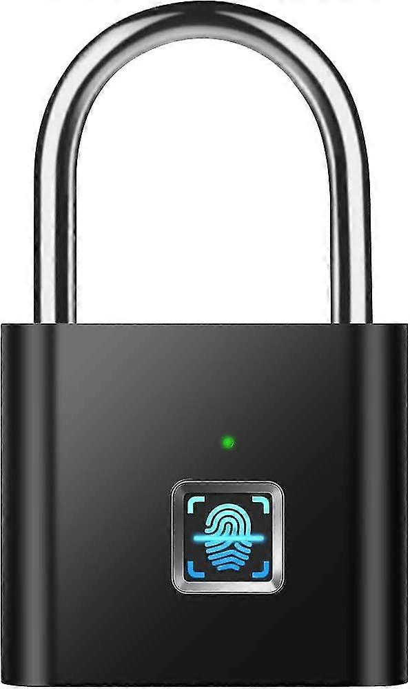 Fingerprint Padlock Smart Fingerprint Lock Usb Charging Padlock Lock