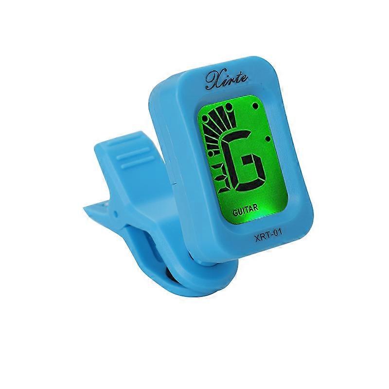 Digital Clip-on Electric Tuner Guitar Bass Ukulele Violin Universal Tuner LCDScreen Rotatable Accurate Tuning Guitar Accessories