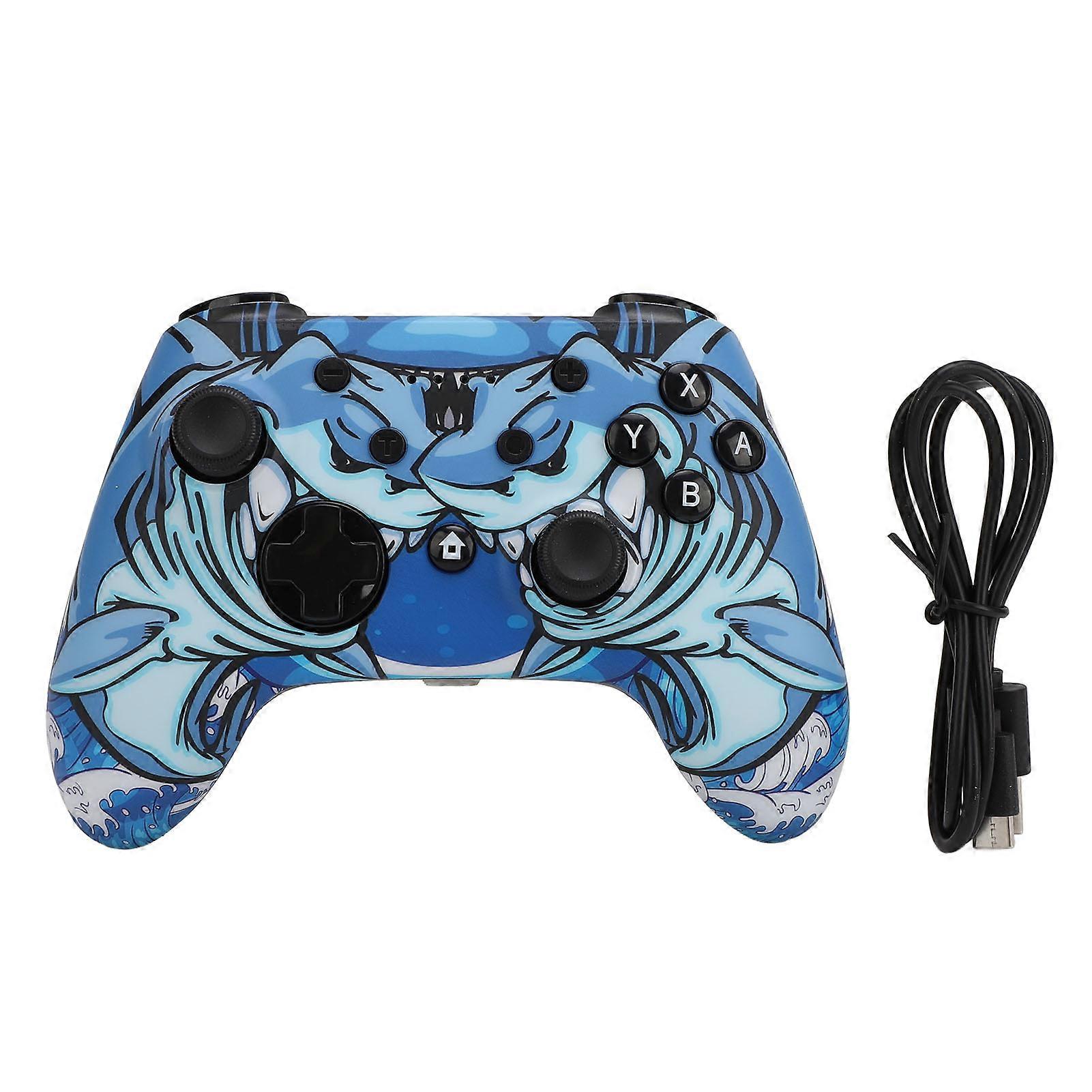 Wireless Gaming Controller 3D Joystick Game Controller Dual Vibrate 6 Axis Game Controller for PC Computer