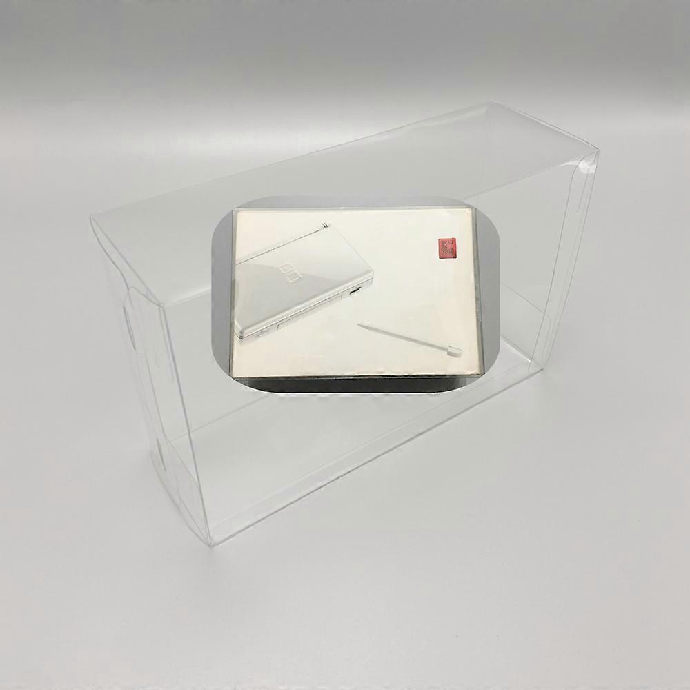 Clear transparent  cover for  NDSL   Game console storage display box Case  plastic PET Protector