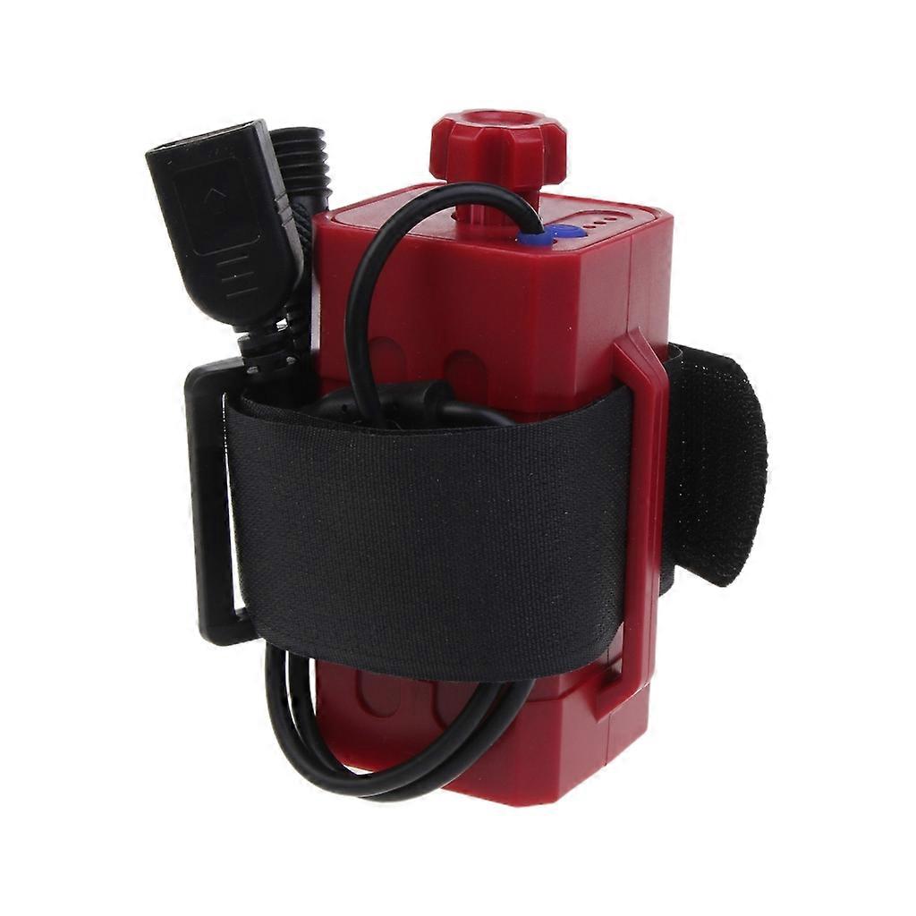 18650 Battery Storage Case Rechargeable Battery Pack Waterproof Holder USB & DC