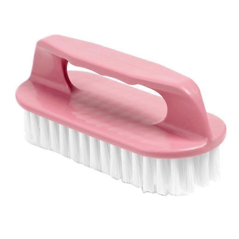 Laundry Brush Pink Long Multi Functional Cleaning Washing Flexible Scrub Tool Cleaning Brushes