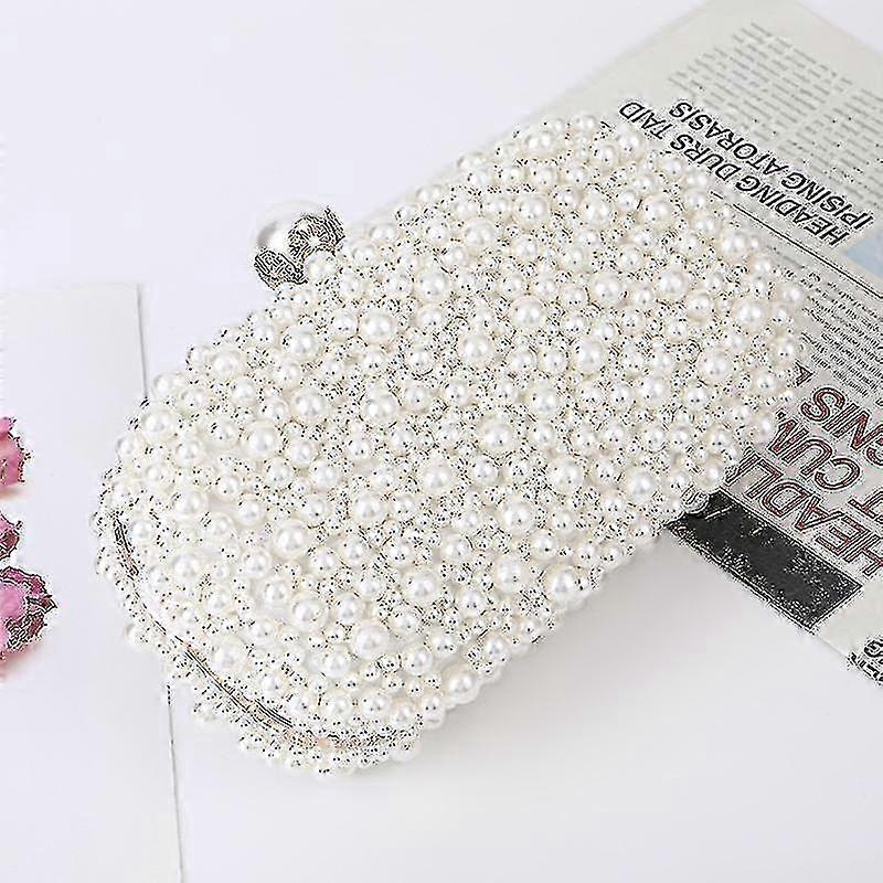Pearl Seara Bag Soft Face Lock Doamnelor umăr Bag