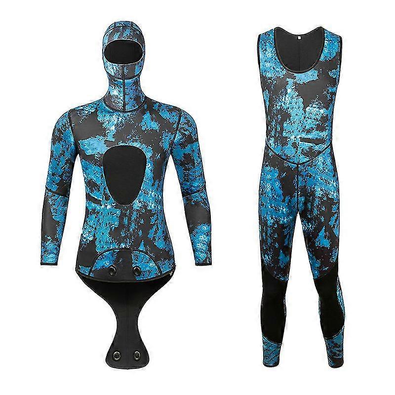 3mm Camouflage Diving Suit Men S Separate Print Hunting Fish Warm 5mm Surfsuit Snorkeling Suit Wetsuit Neoprene Scuba Diving