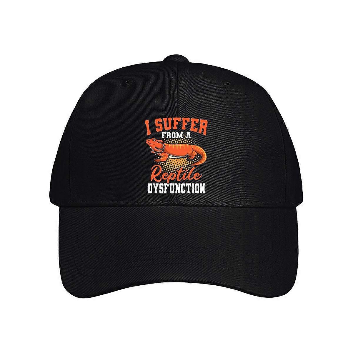 I Suffer From A Reptile Dysfunction Baseball Cap