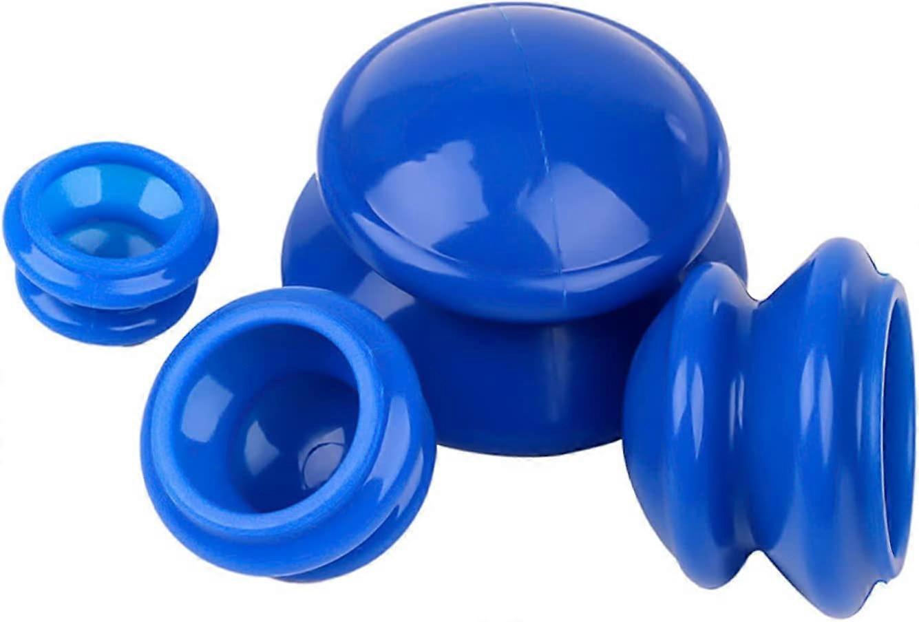 Silicone cupping cups anti-cellulite muscle relaxation