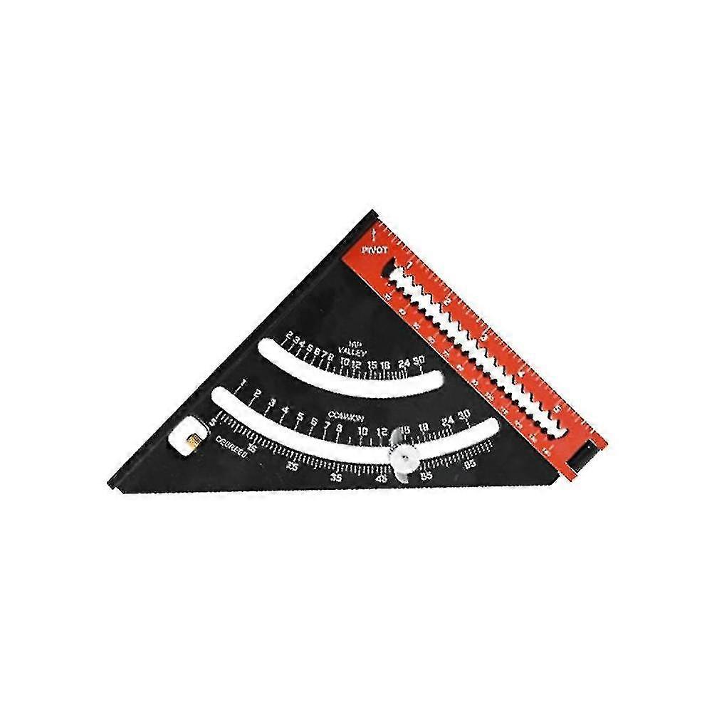 Folding Triangle Squares Ruler Positioning Woodworking Tool Metal 2-in-1 Extendable Layout With Gon